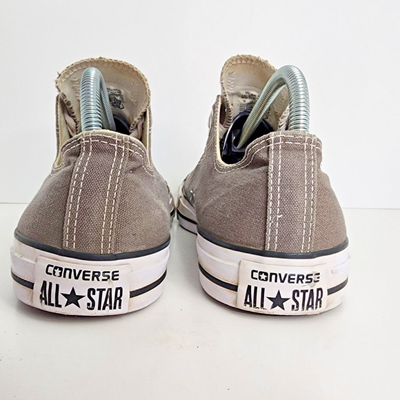 Converse All Star Low-top Gray Sneaker Shoes Men's Size 10 Women's size 12 - Picture 5 of 8